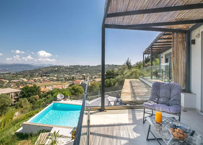 Hill Lefkada Maisonette Apartament Apolpaina